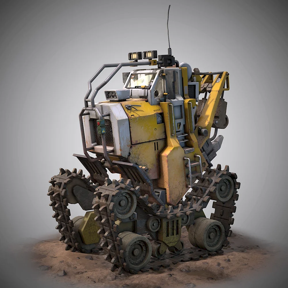 Робот трактор
