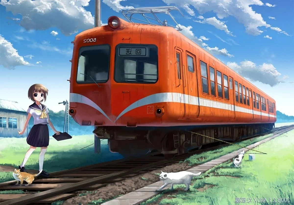 Роменская железная дорога аниме