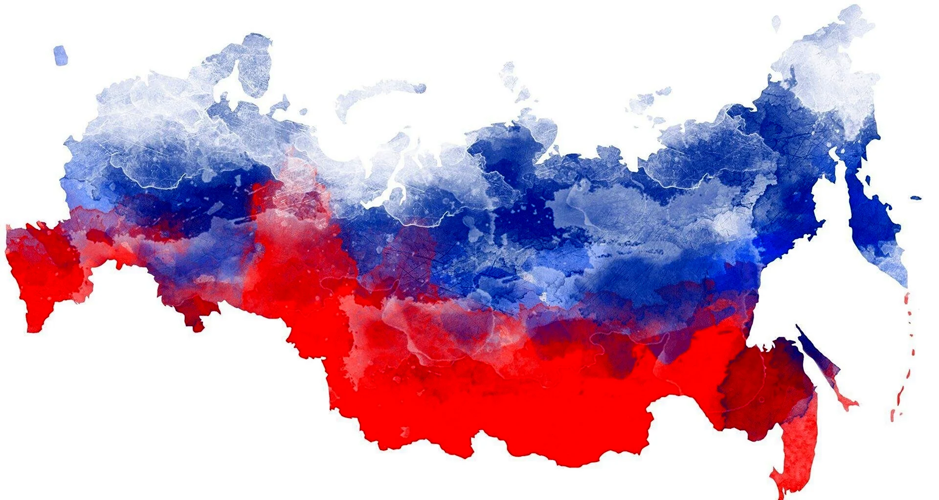 Россия на прозрачном фоне