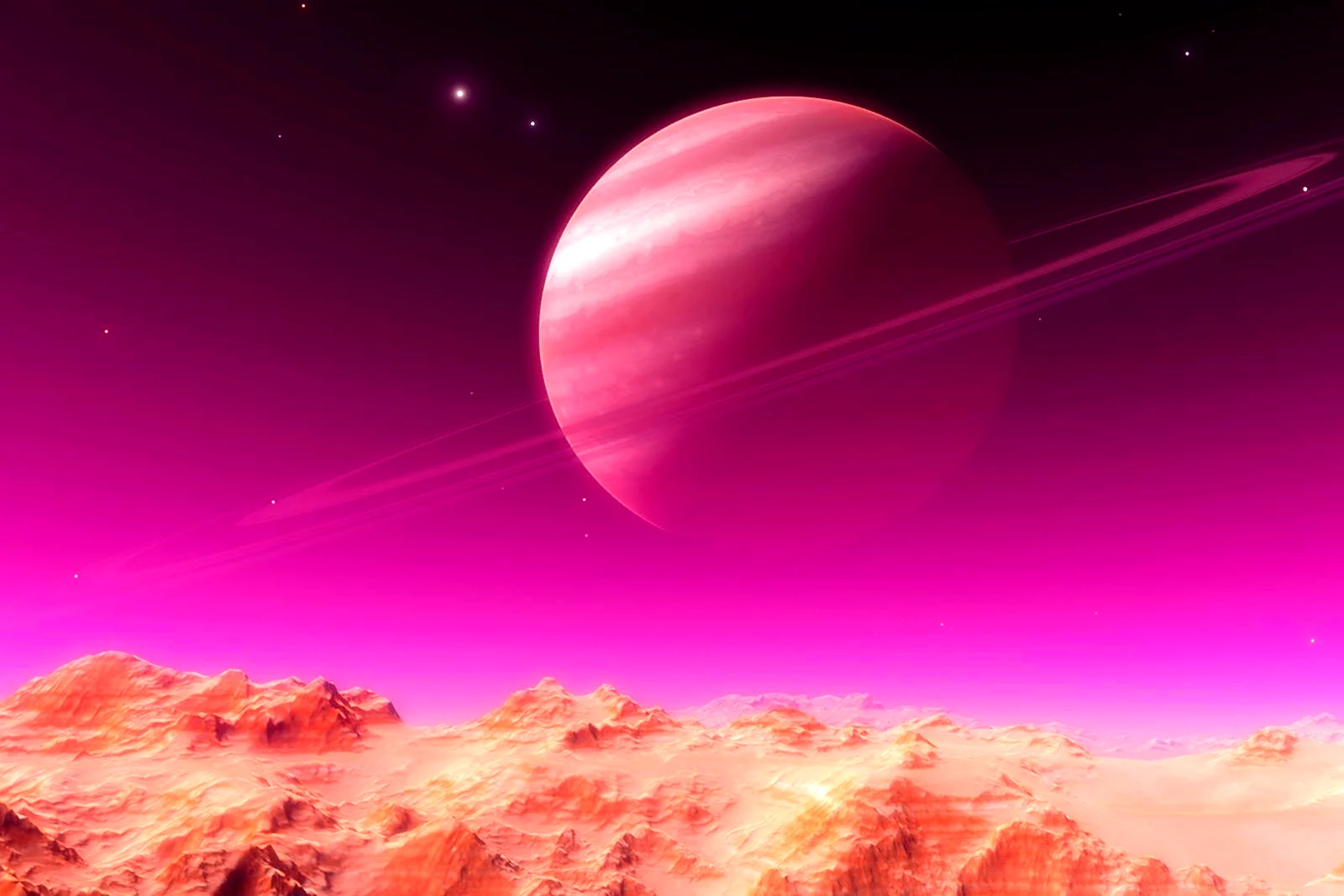 Розовая Планета GJ 504 B