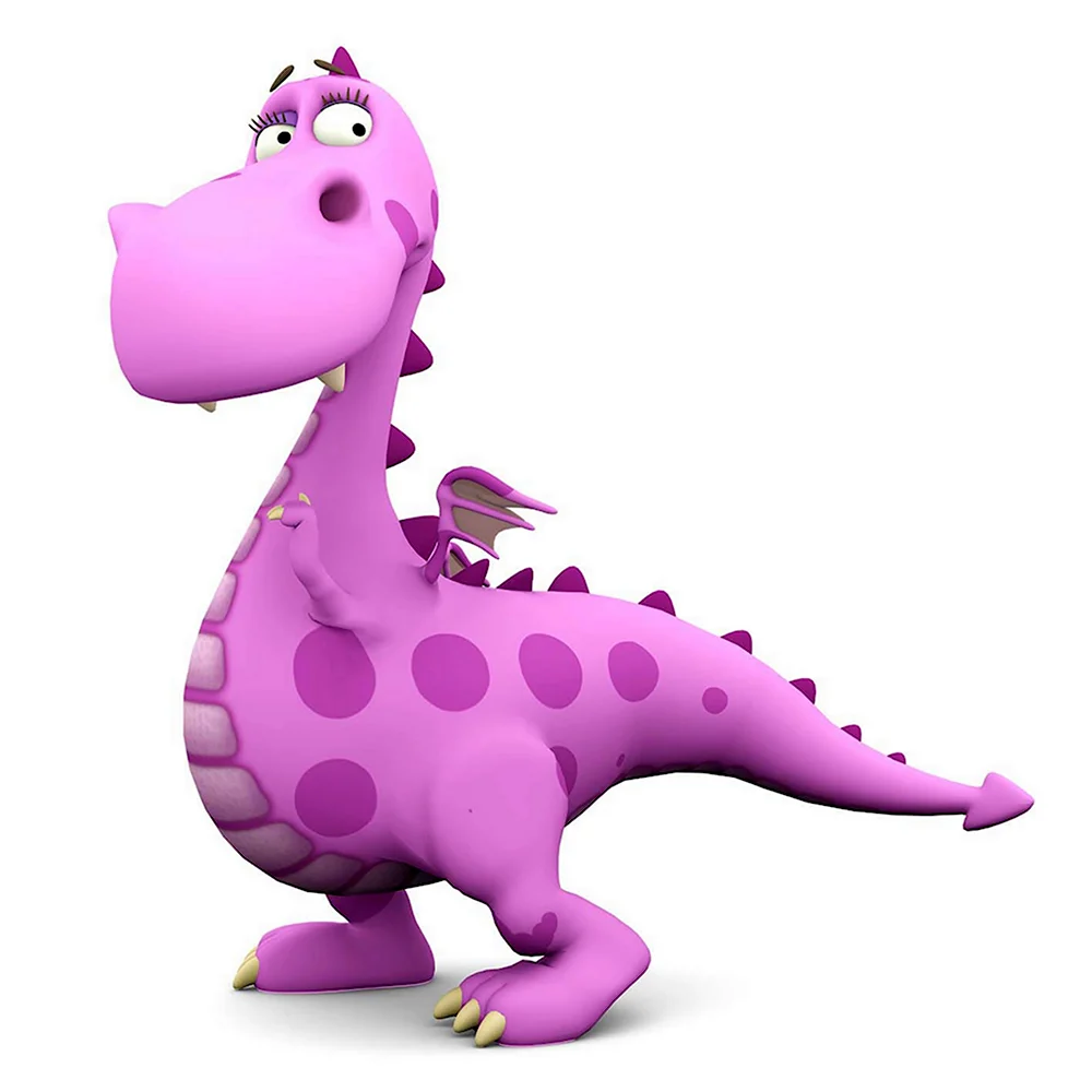 Розовый Динозаврик