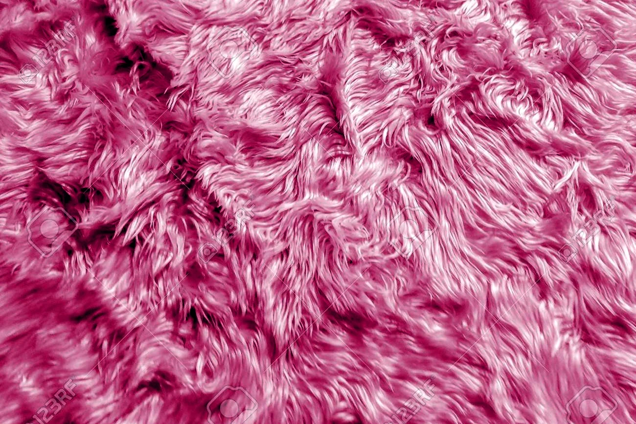 Розовый мех текстура