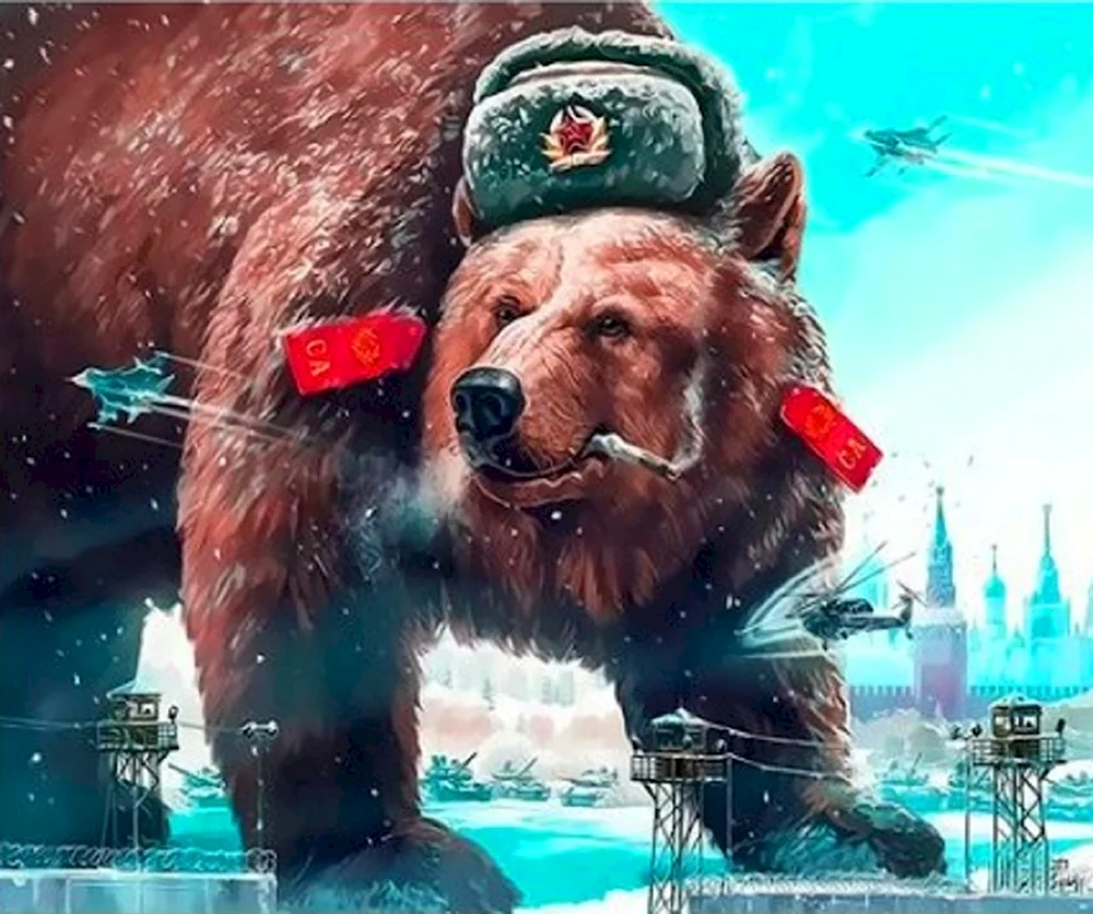 Русский медведь символ России