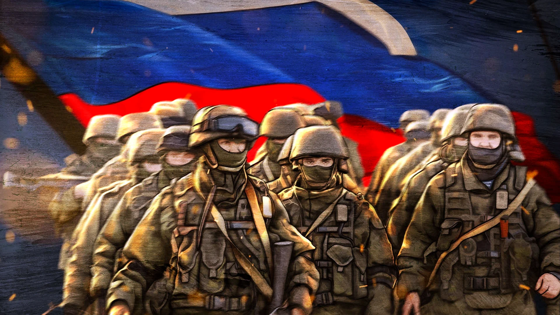 Русский солдат арты