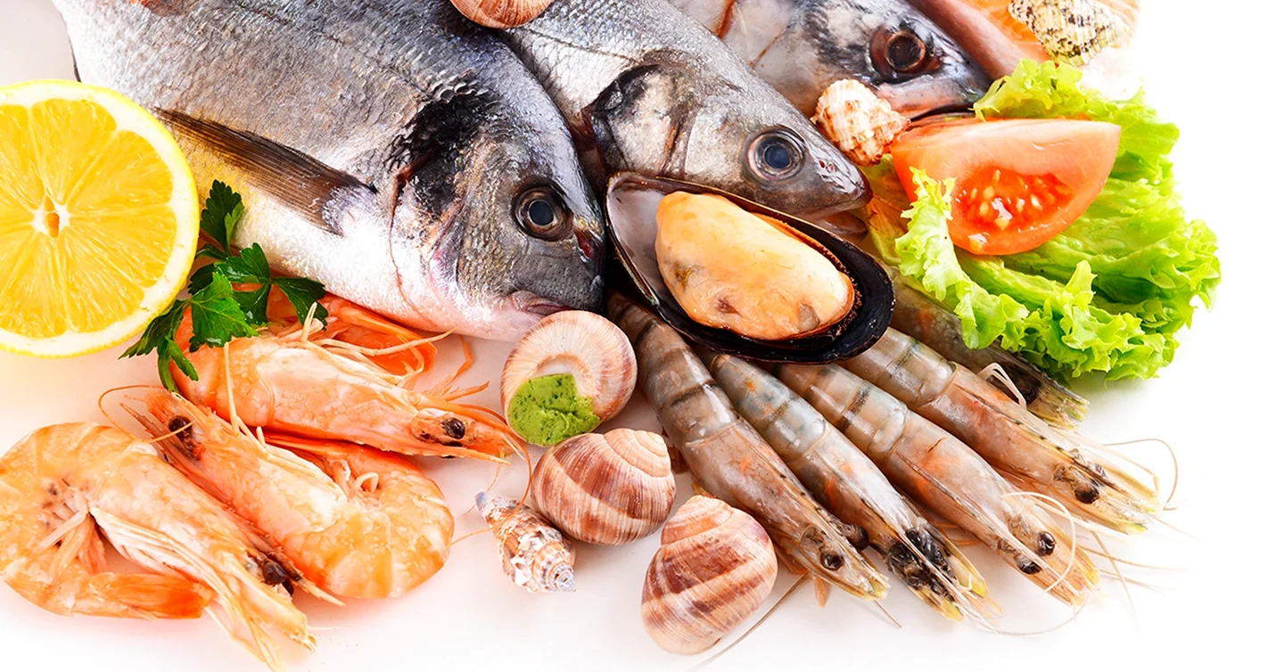Рыба и морепродукты реклама