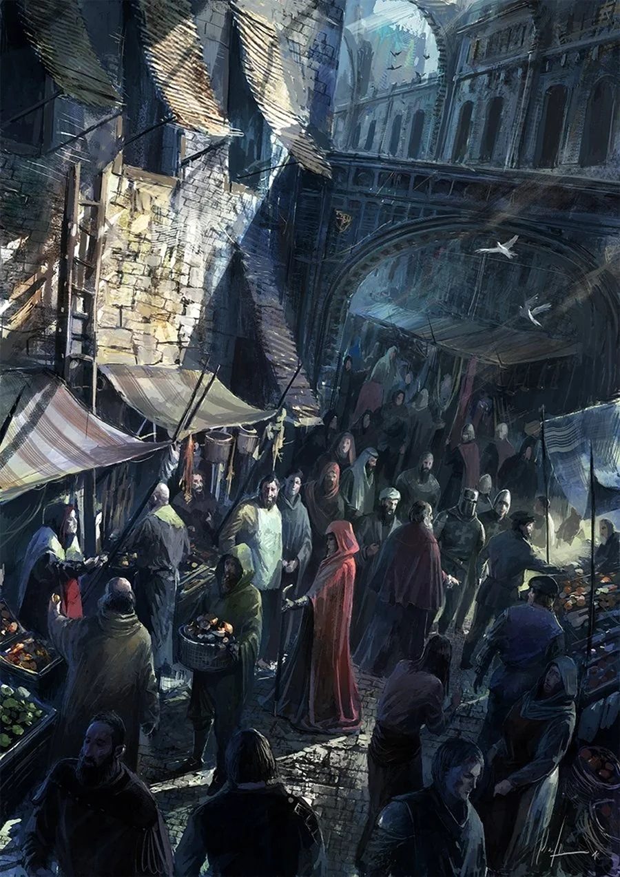 Рынок средневековье арт