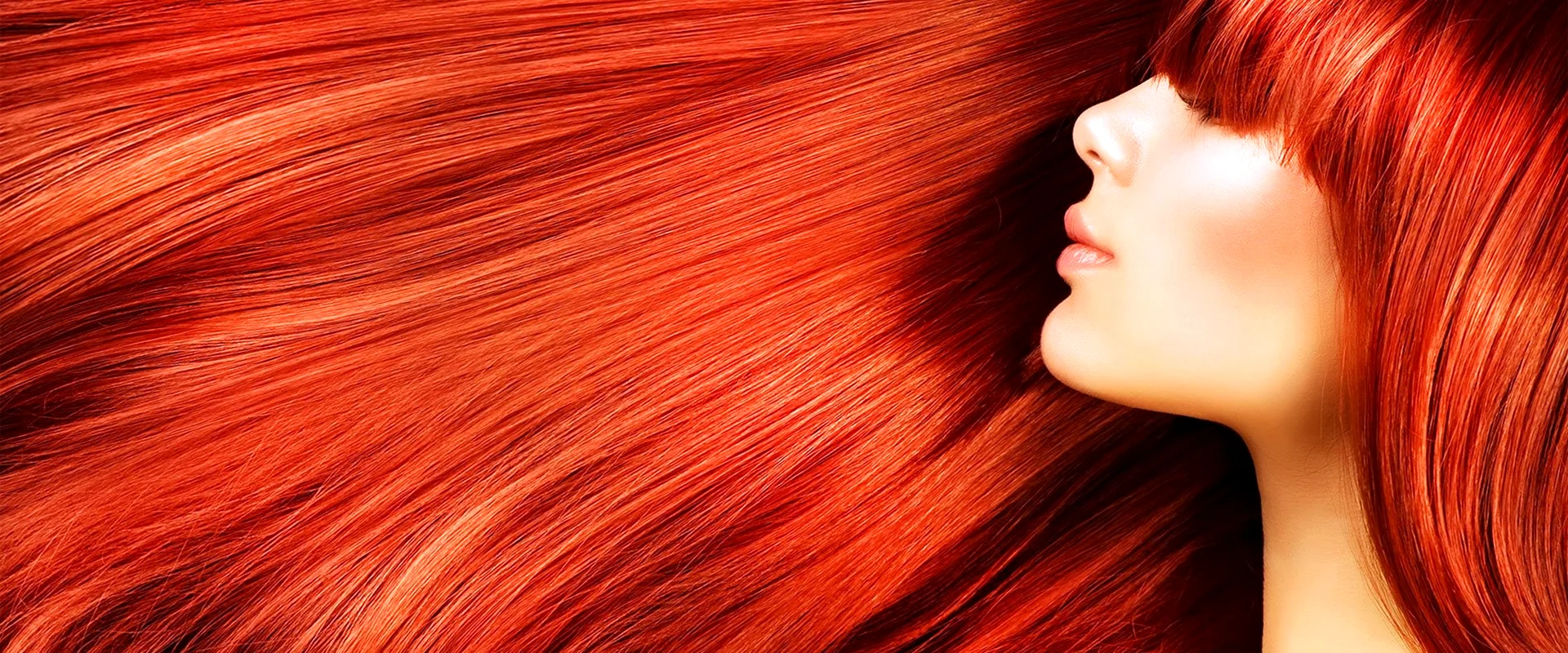Рыжий цвет волос фото палитра