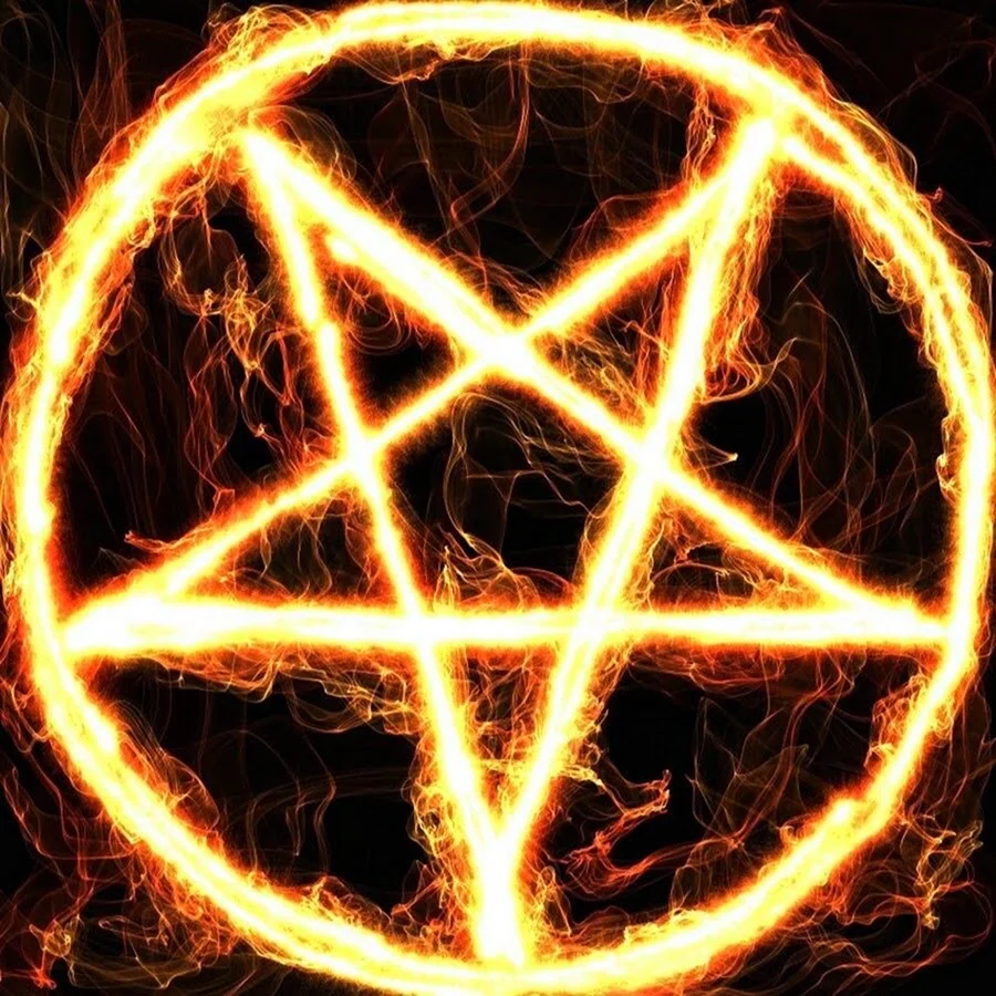 Сатанинская пентаграмма 666