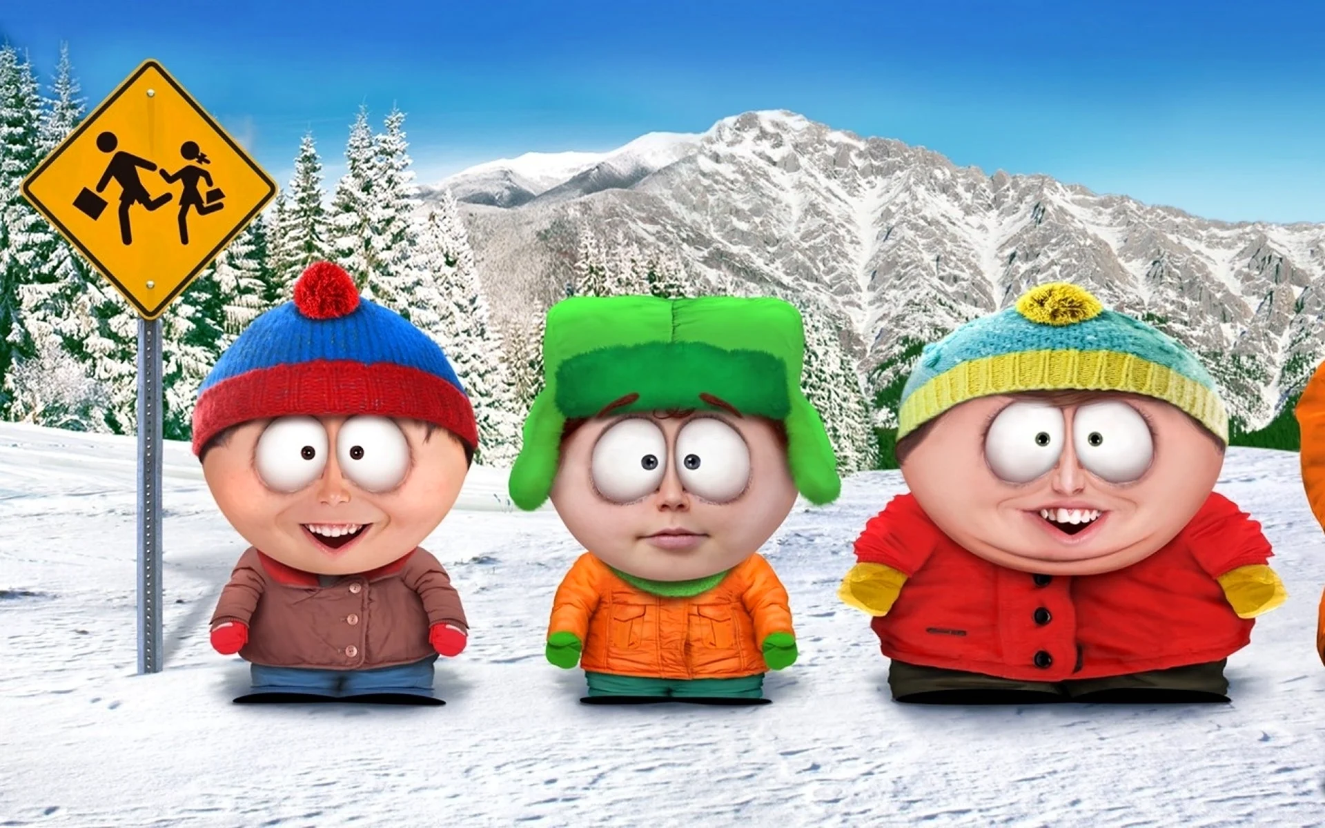 South park телефонов. Саус парк. Южный парк обои КАРТМАН.