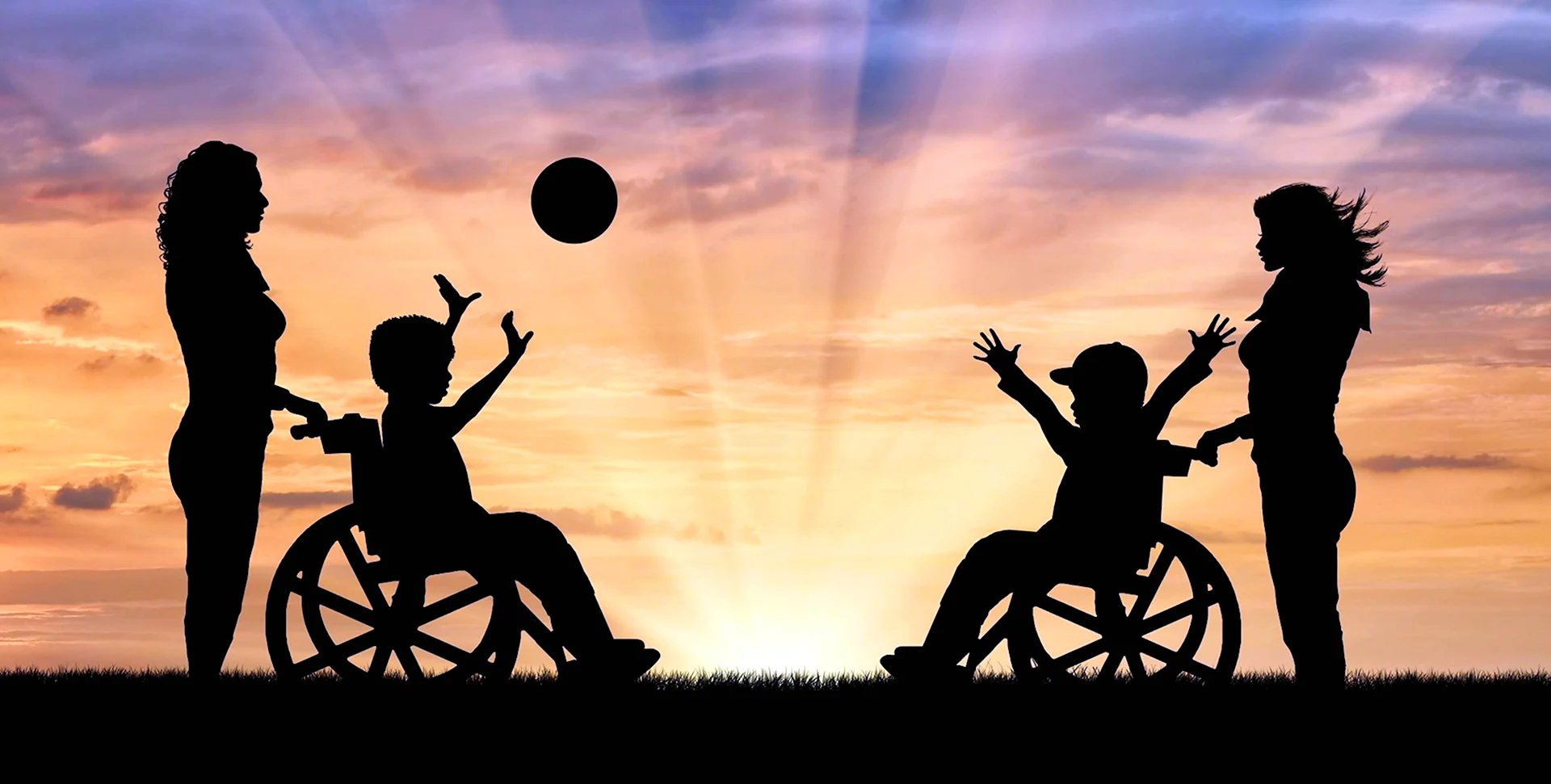 Счастливые дети инвалиды