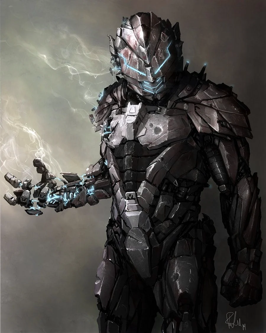Sci Fi арт Armor