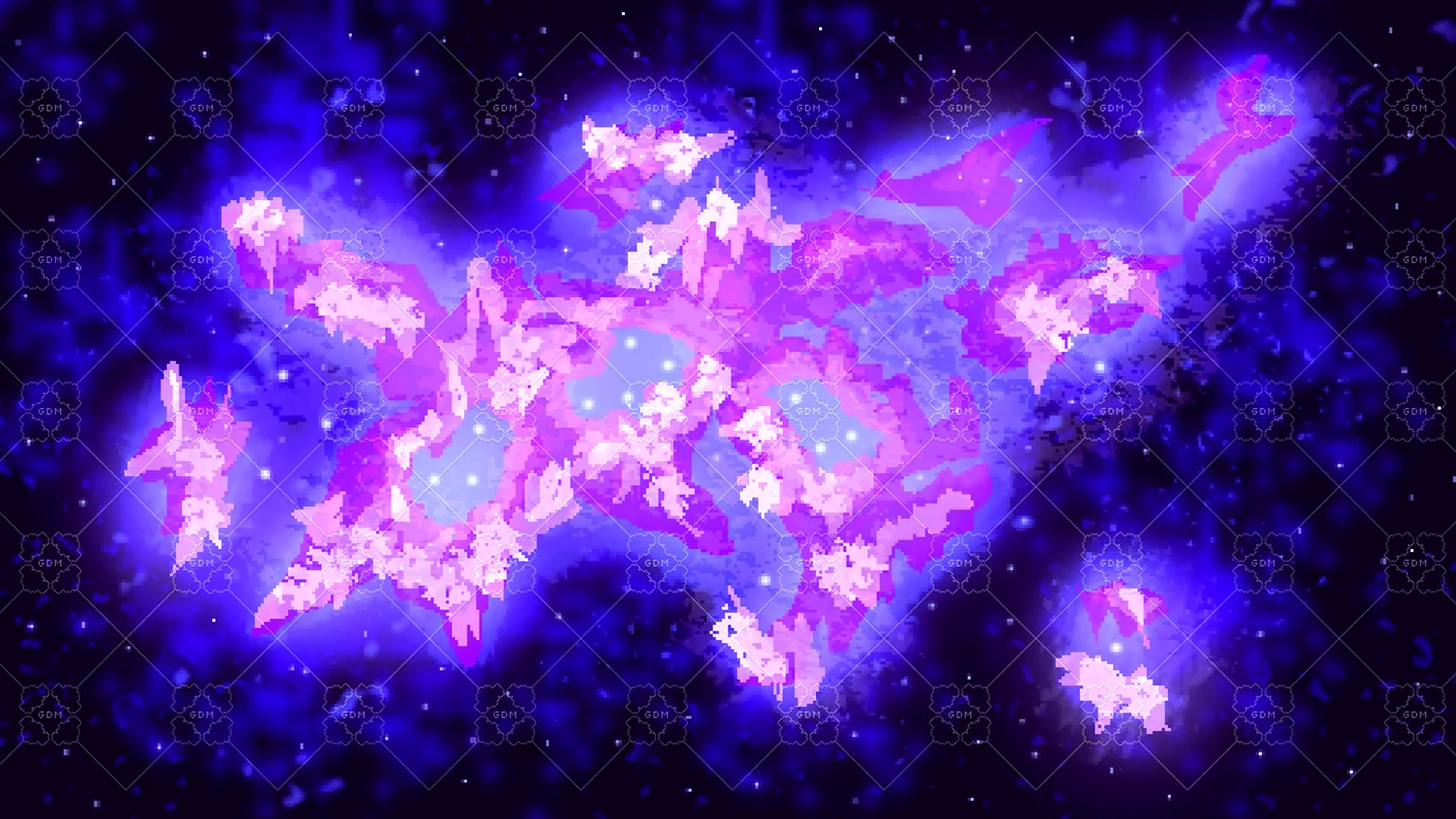 Seen Nebula Purple фон профиля