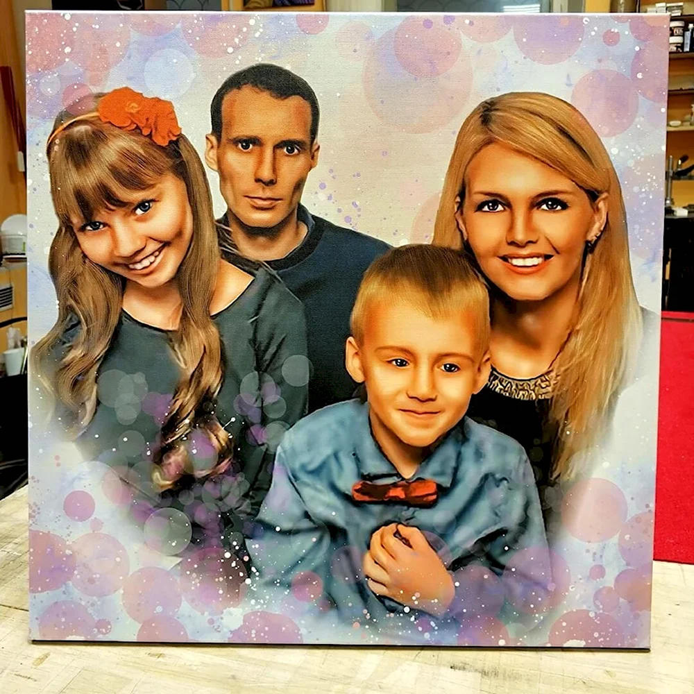 Семейный портрет Дрим арт