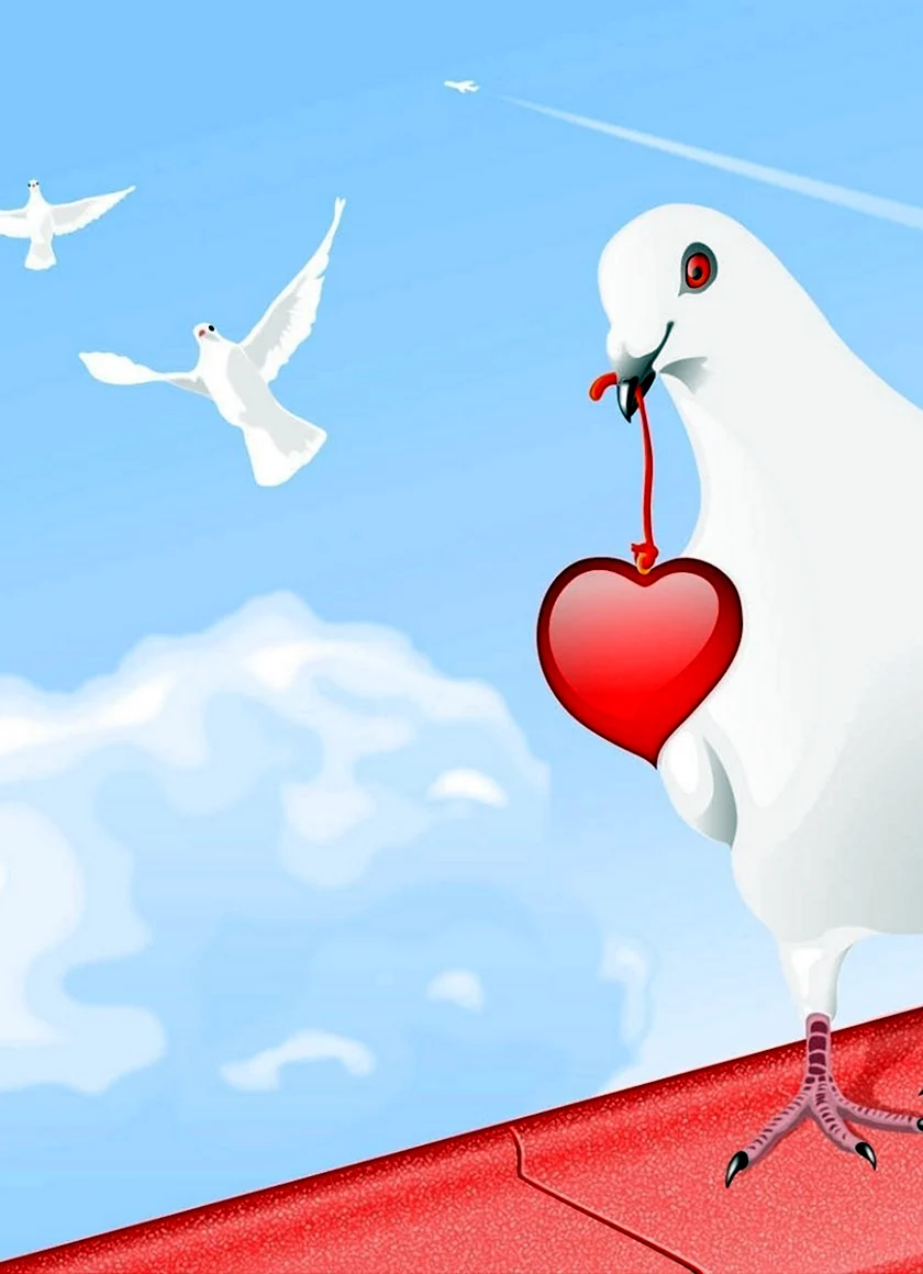Сердце голубя
