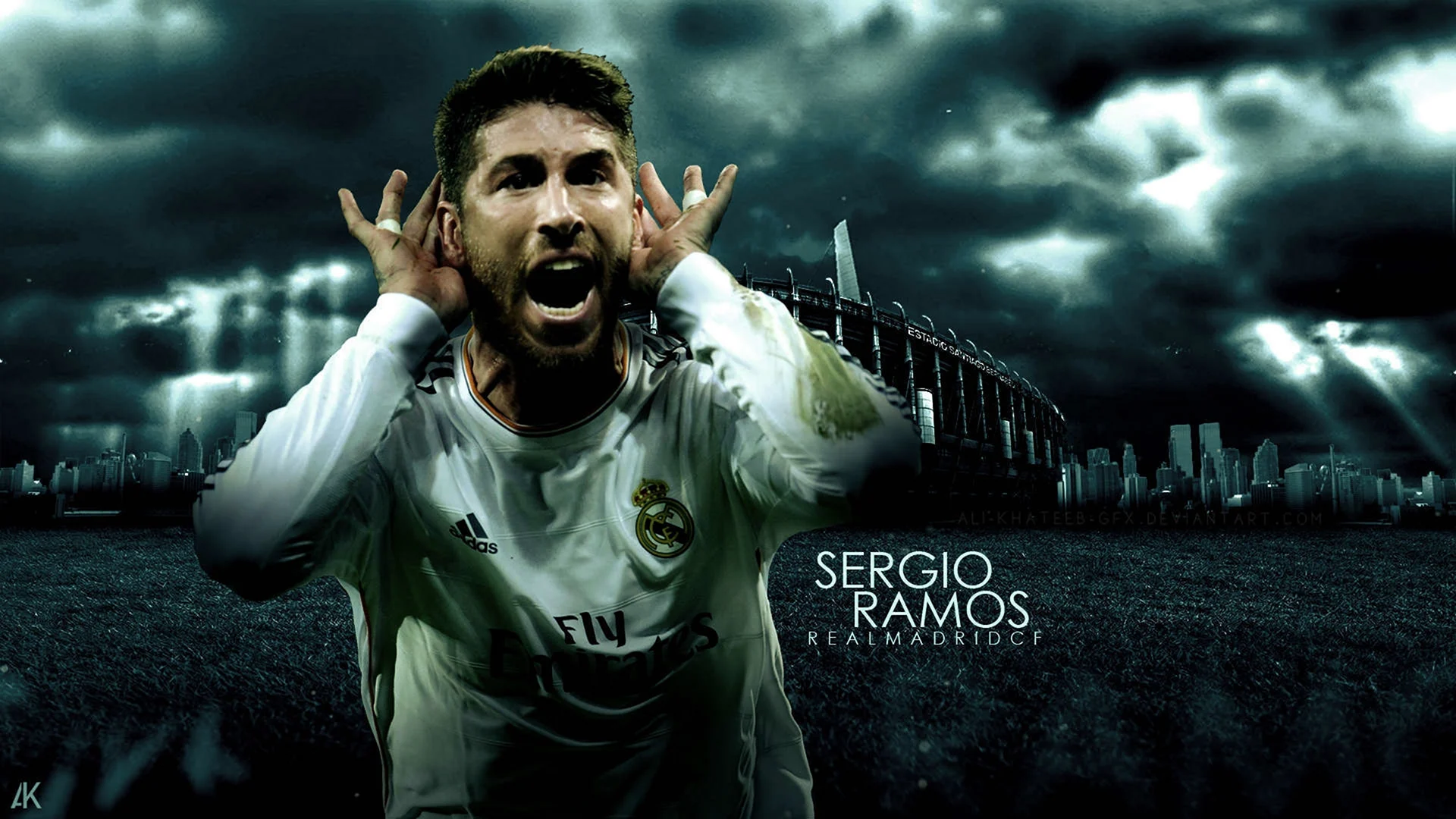 Серхио Рамос Реал Мадрид обои