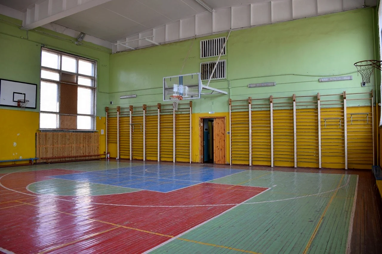 Школа 1298 спортивный зал