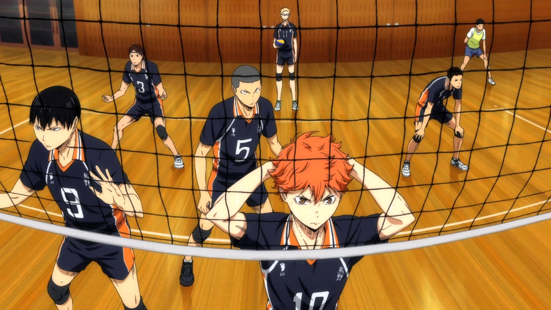 Haikyuu 2. Карасуно волейбол.