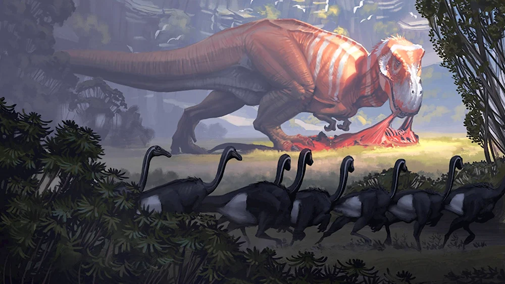 Simon Stalenhag динозавры