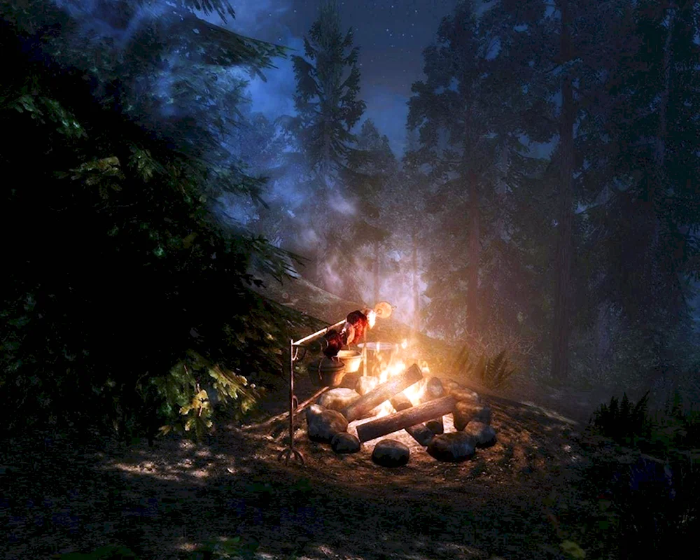 Скайрим Campfire скрины