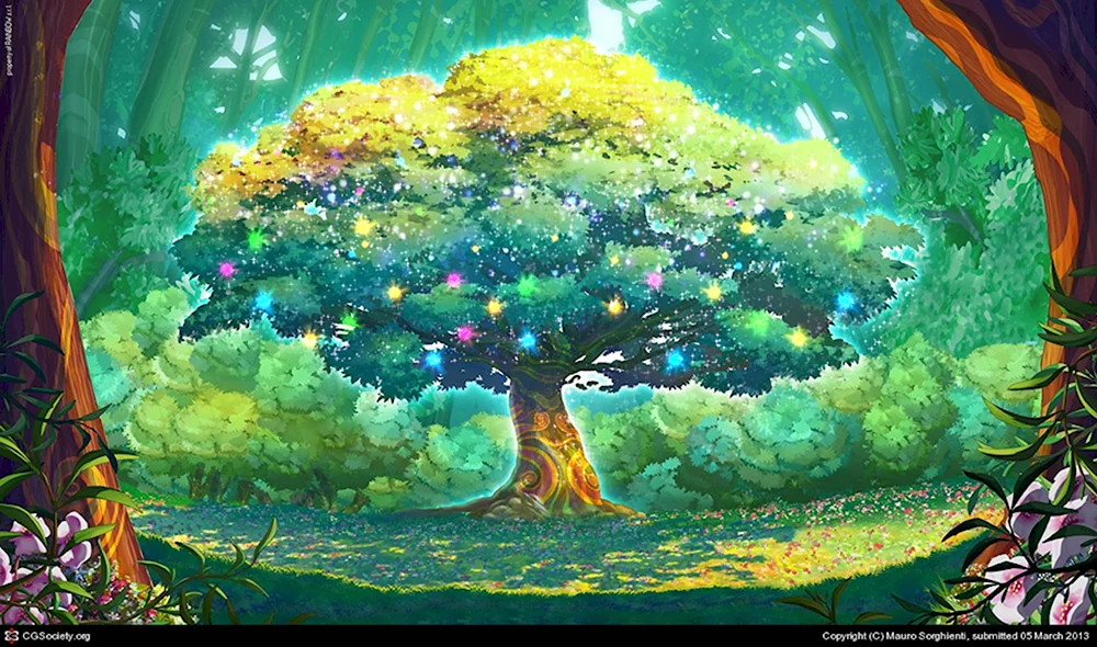 Сказочное дерево
