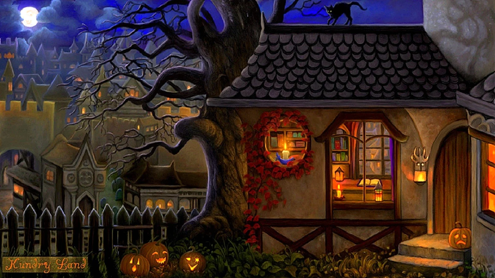 Сказочные домики Хэллоуинские