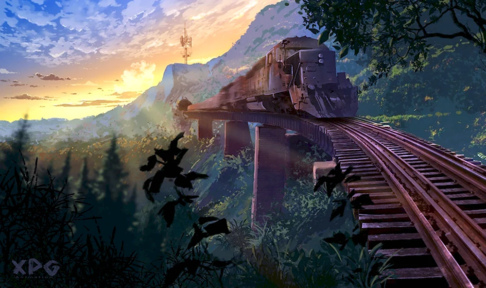 Сказочный поезд