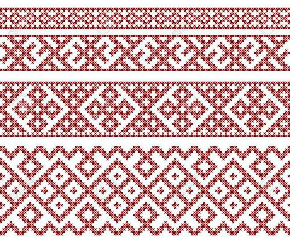 Славянский обережный орнамент вектор