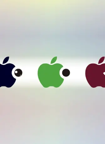 Смешной логотип Apple