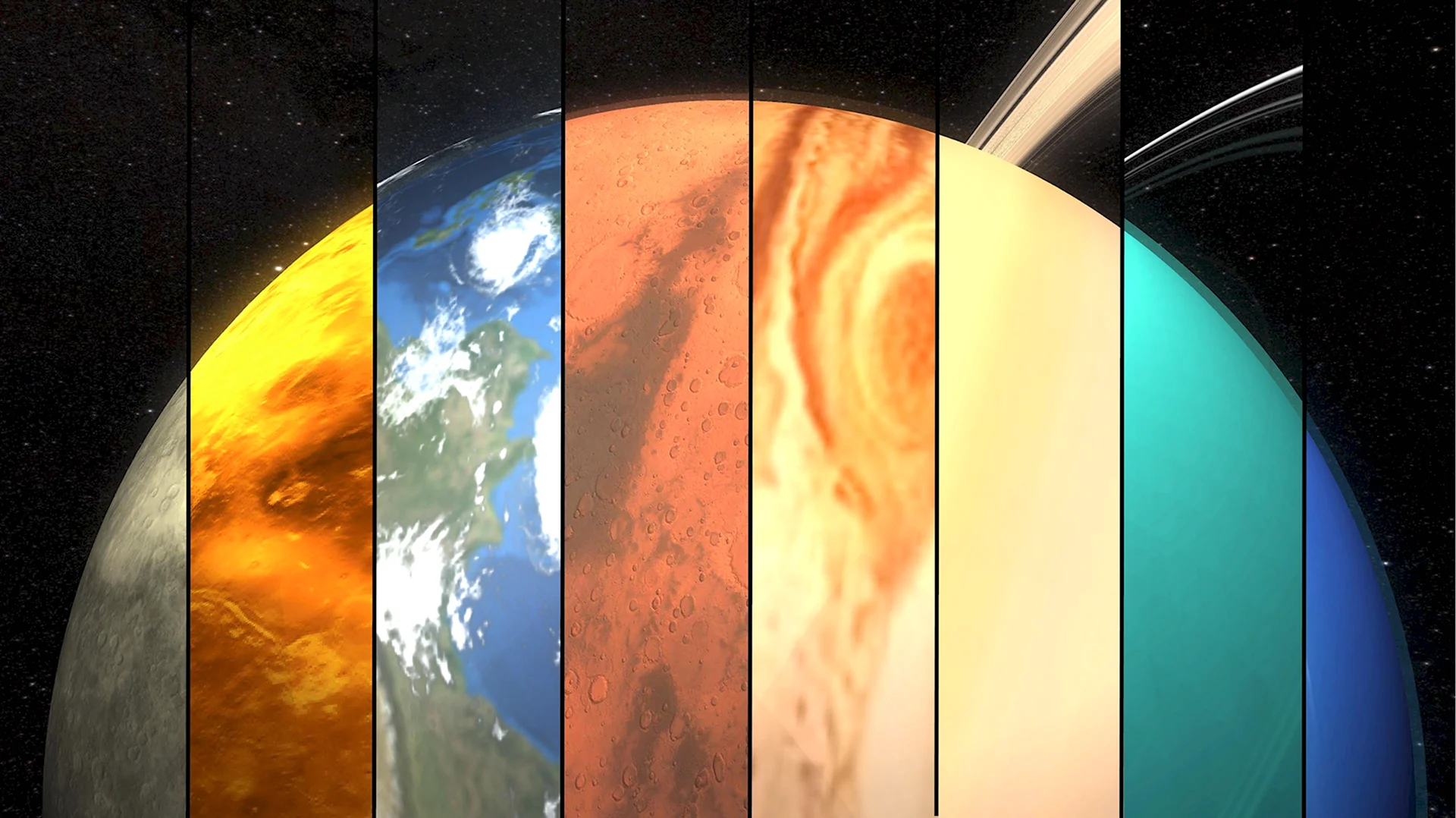 Solar System Wallpaper 4k