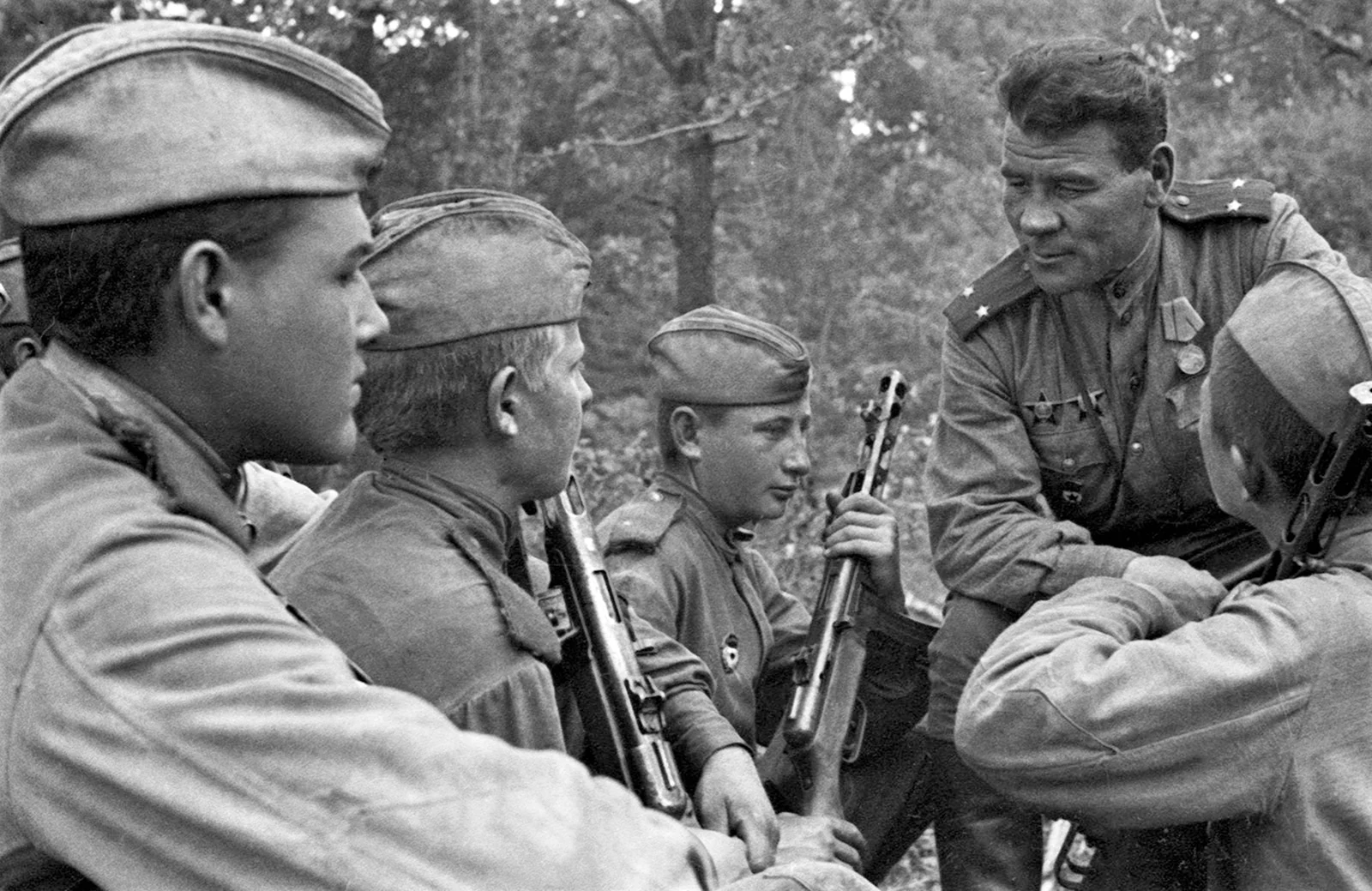 Солдаты ВОВ 1941-1945