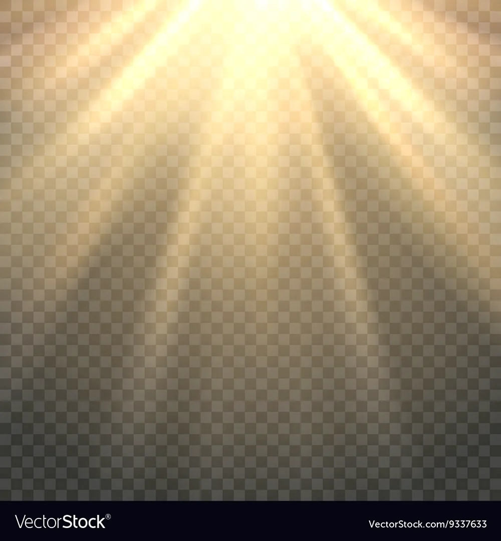 Солнечные лучи для фотошопа на прозрачном фоне