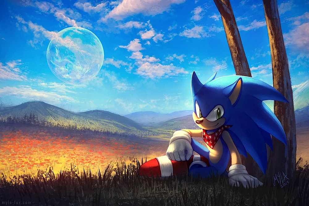 Sonic the Hedgehog арт