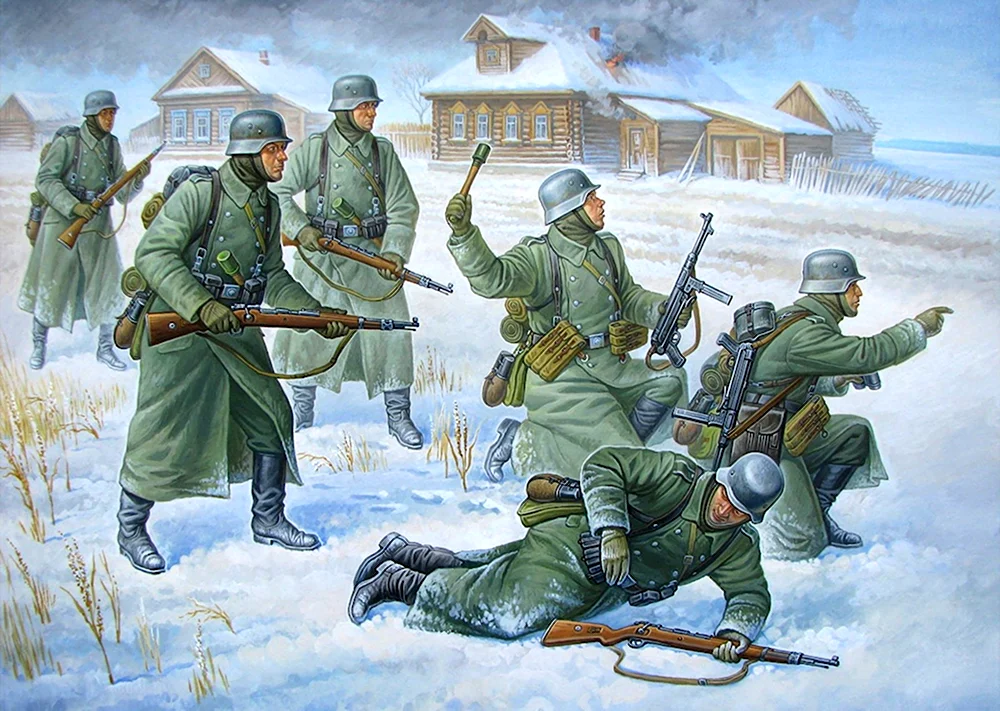 Советская пехота зима 1941 звезда