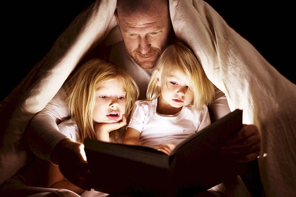 Совместное чтение родителей с детьми