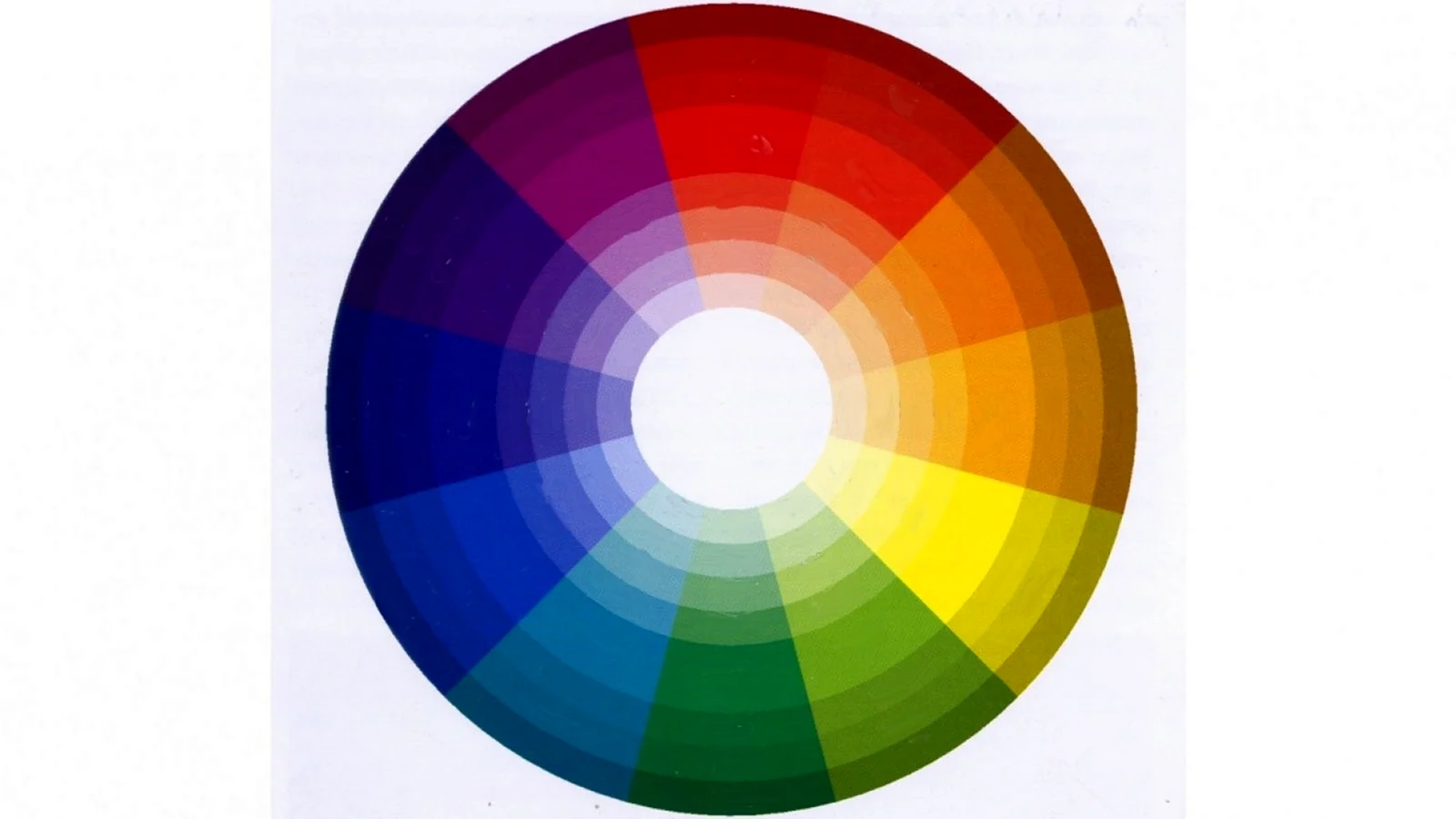 Спектральный цветовой круг