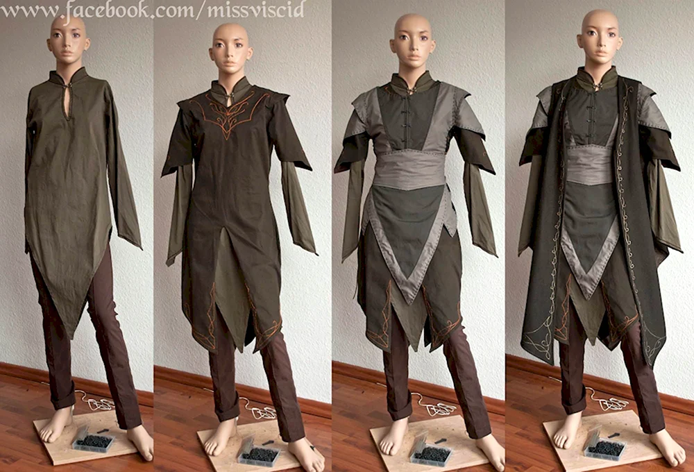 Средневековая одежда мужская референс