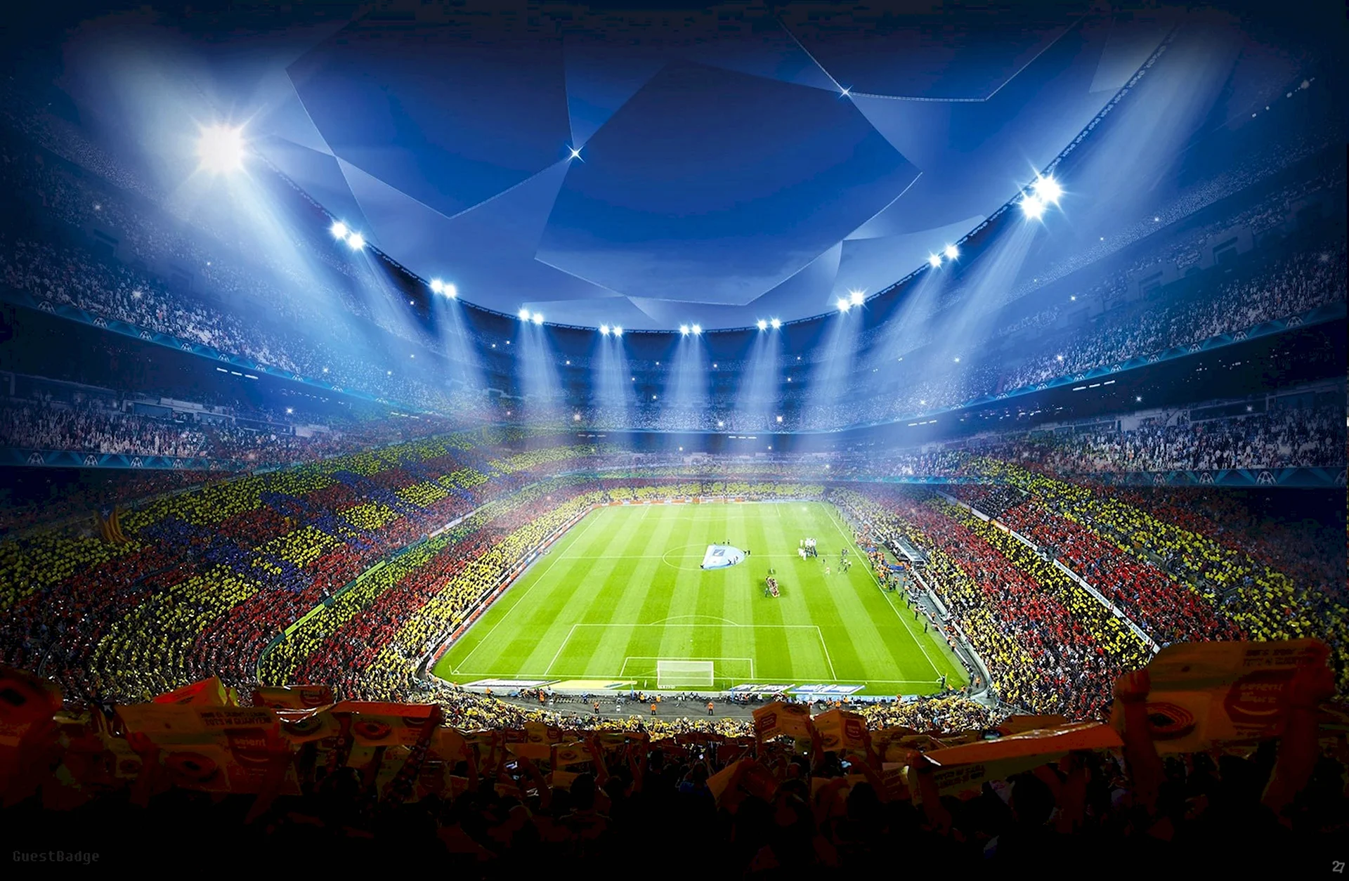 Стадион Камп ноу в Лиге чемпионов