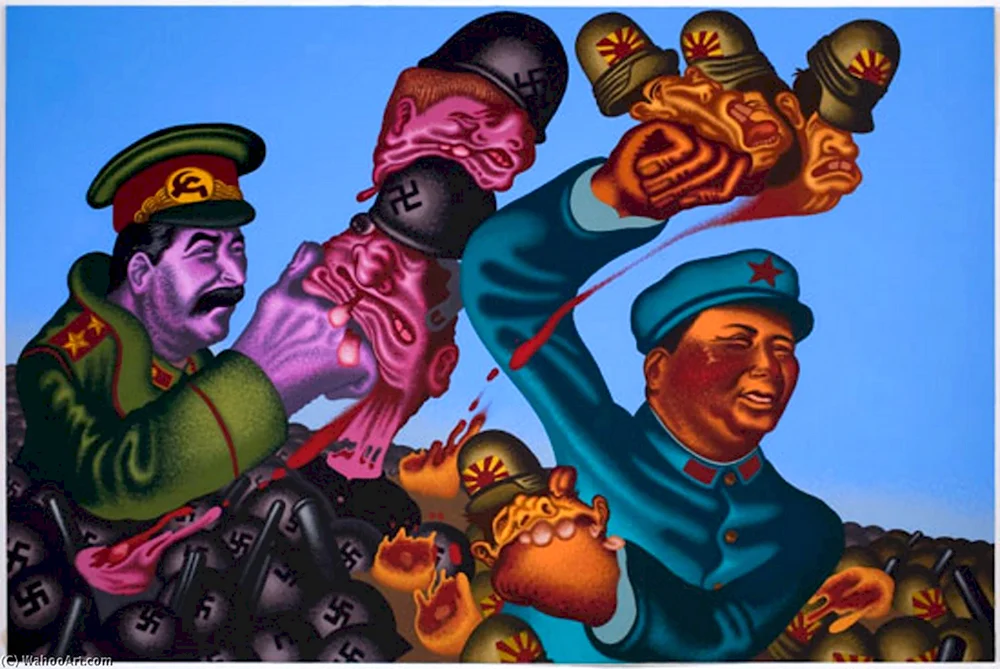 Сталин современный арт