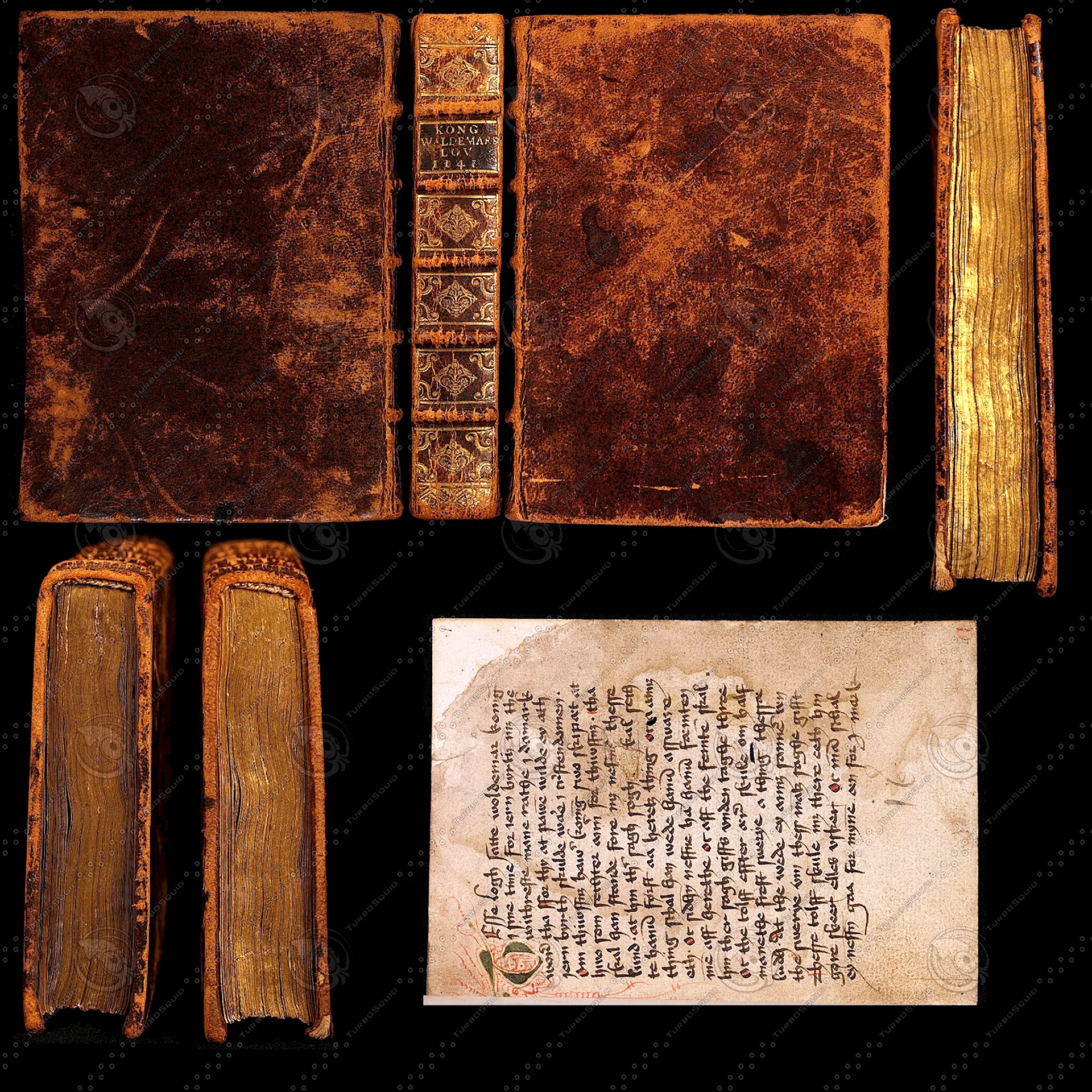 Старинная книга текстура