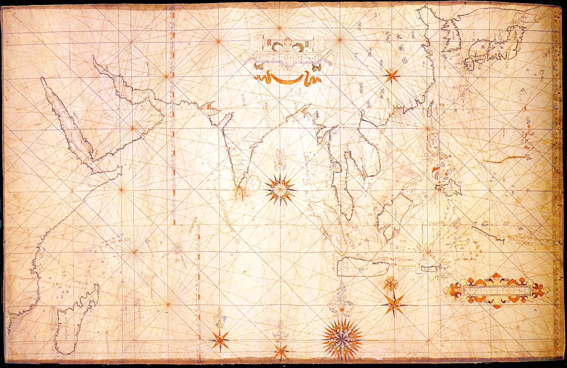 Старинные морские карты