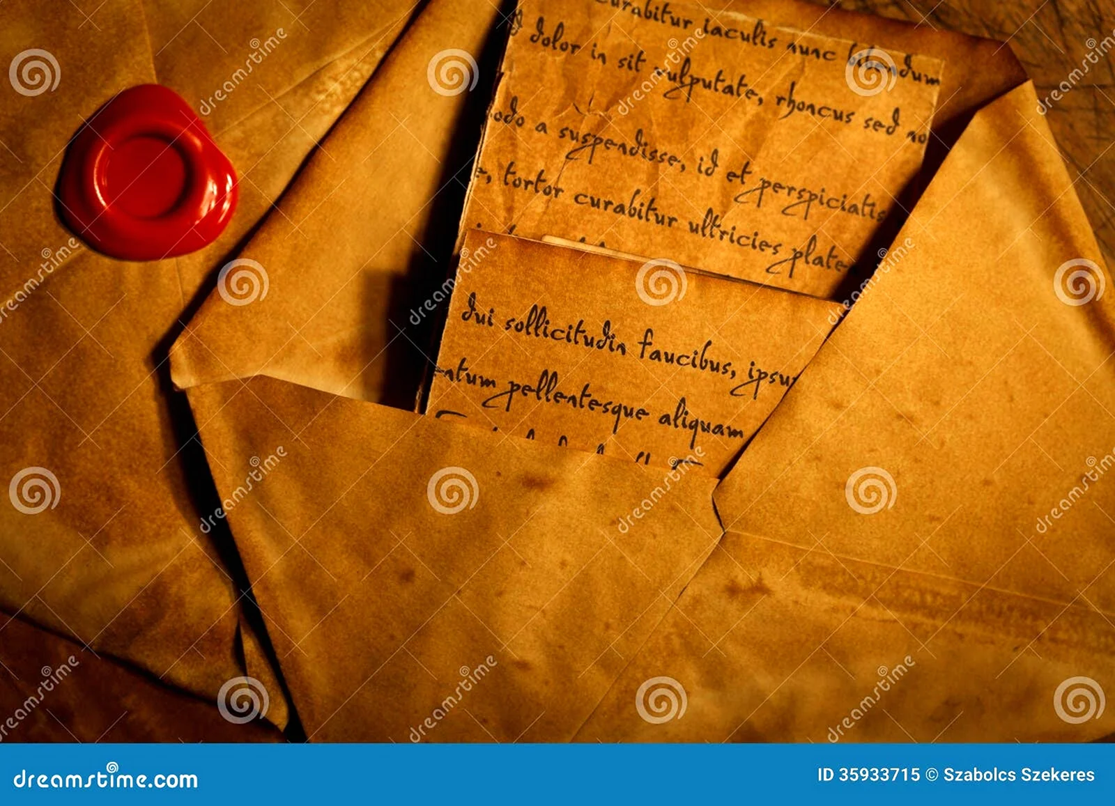 Старое письмо конверт