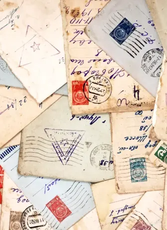 Старые конверты с марками