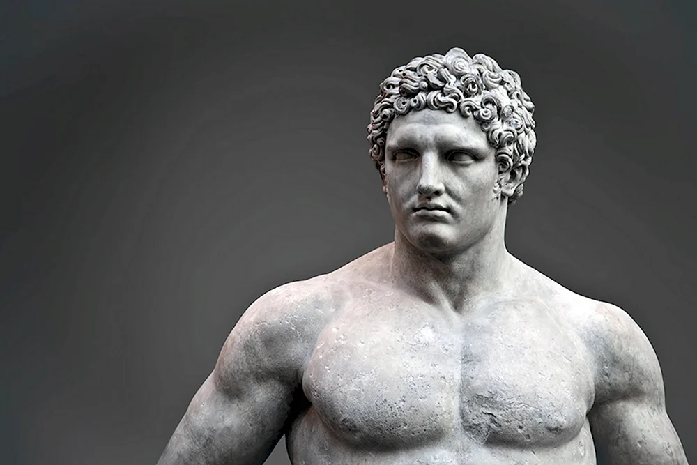 Статуи атлетов древней Греции