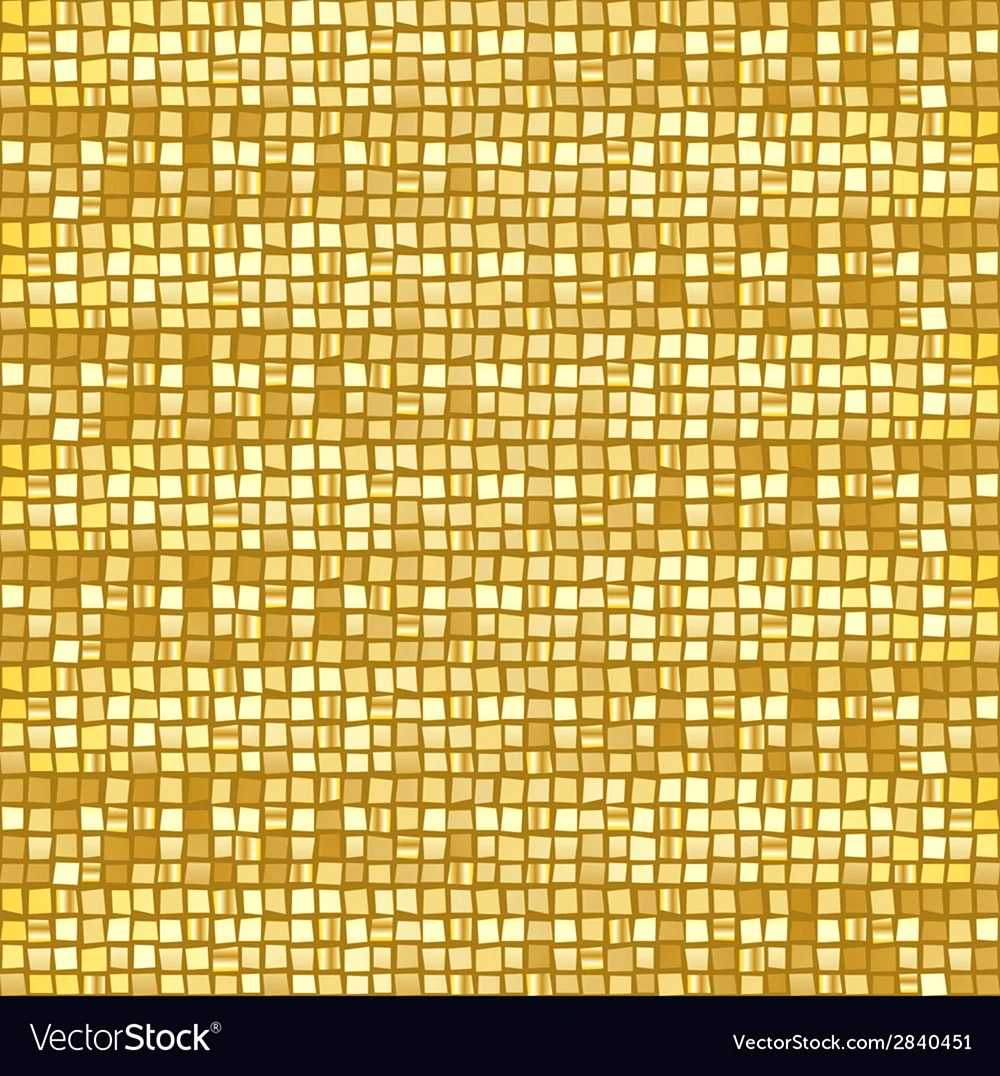 Стеклянная Золотая мозаика 5x5 mozaika