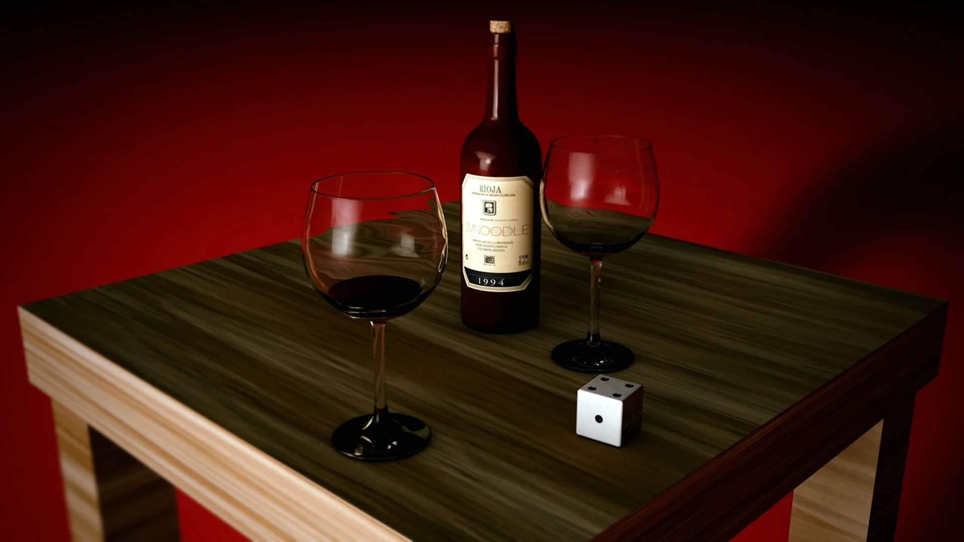 Столик с вином
