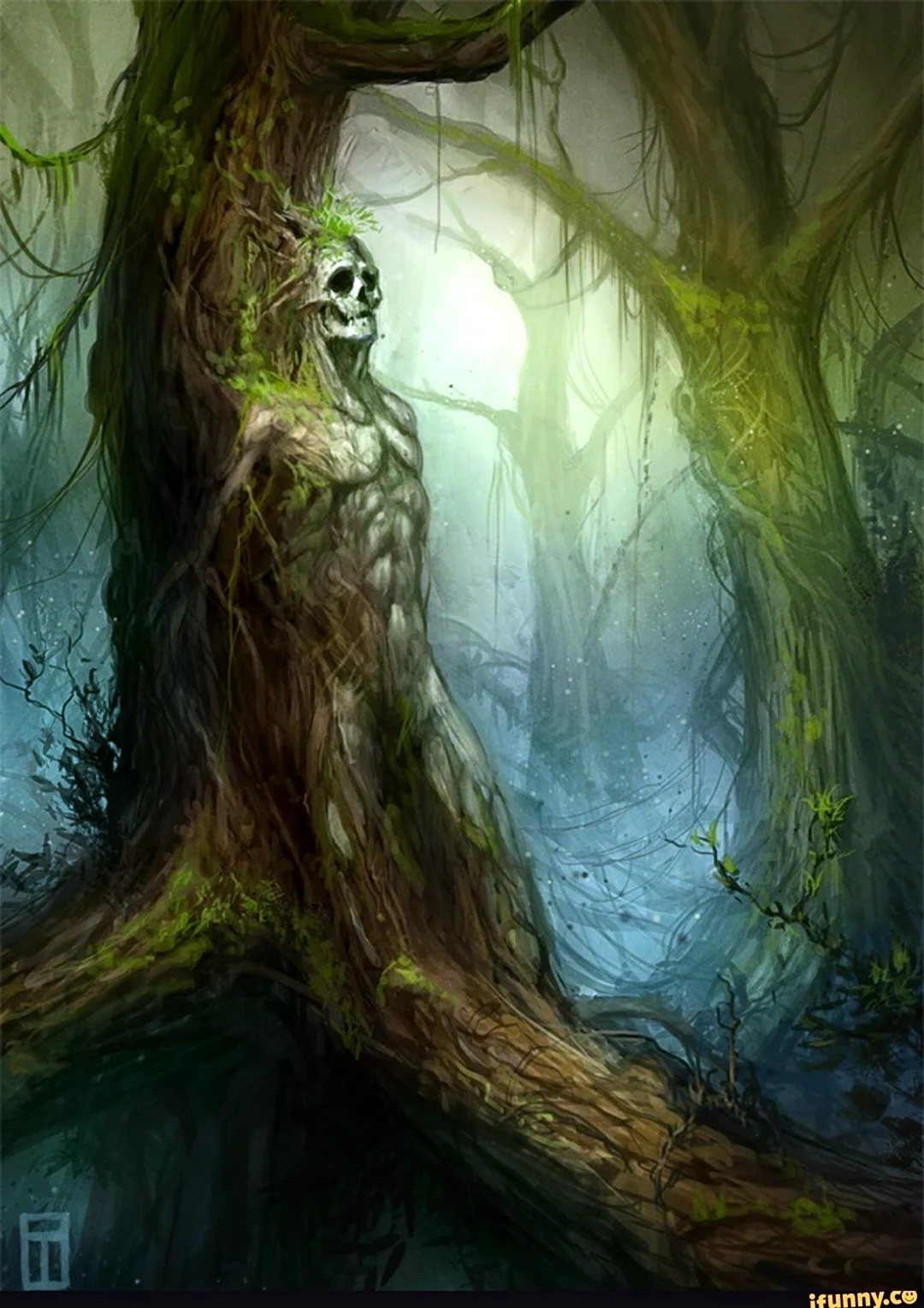 Страшные духи леса