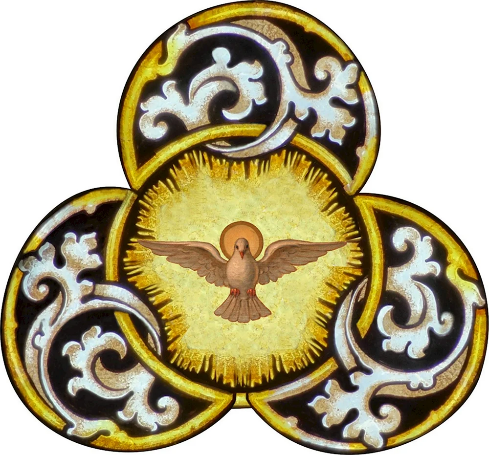 Святой дух икона голубь