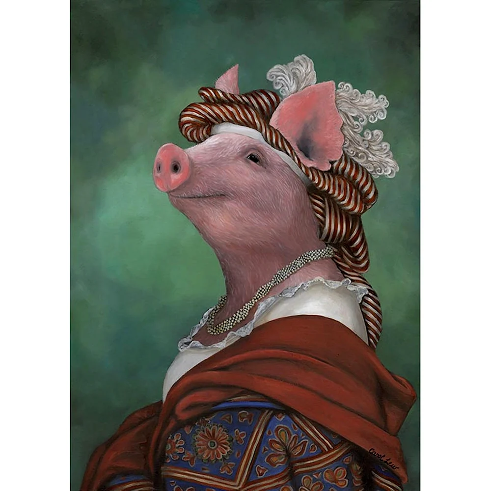 Свинья в короне