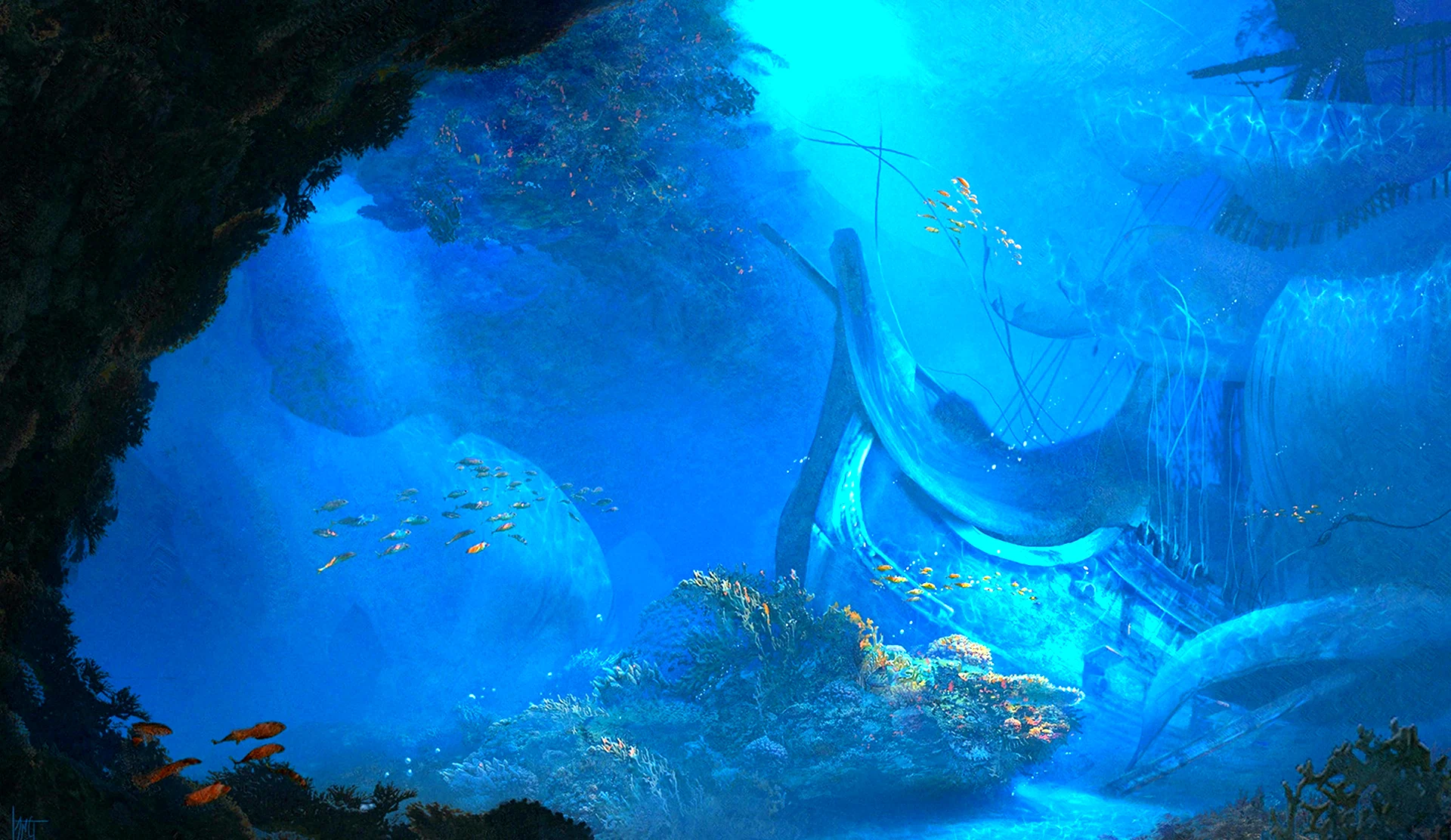 Таинственный подводный мир