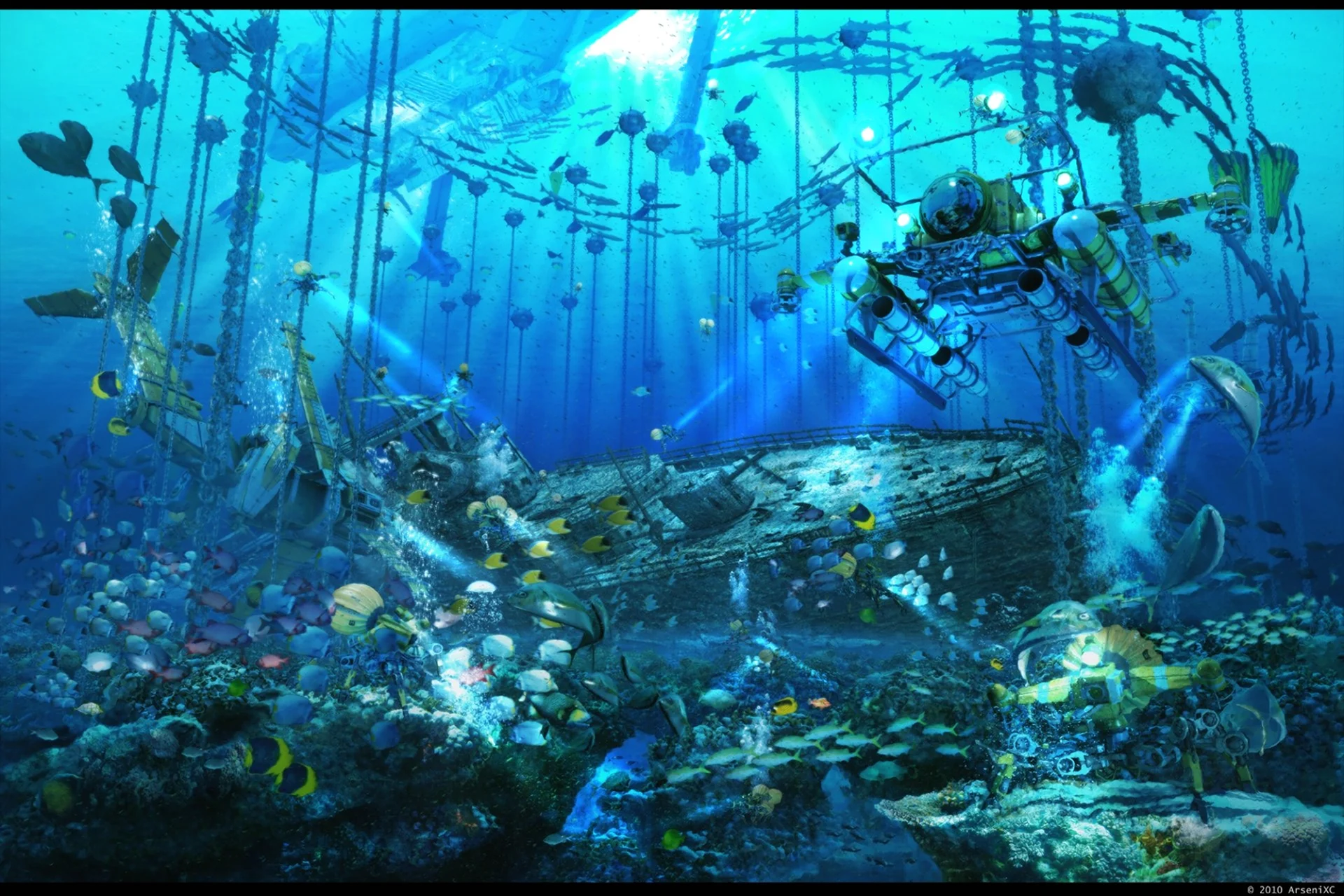Таинственный подводный мир
